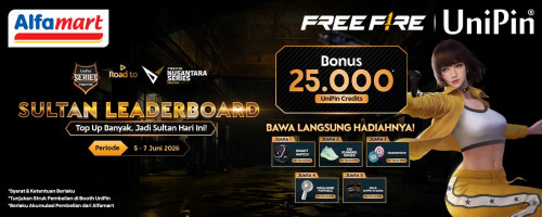 Sultan Leaderboard Hadir di Grand Final UniPin Series! Top Up Banyak, Jadi Sultan Hari Ini!
